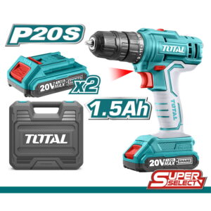 Total Δραπανοκάτσαβιδο Μπαταρίας Λιθίου 20V / 1.5Ah / 45Nm TDLI20012