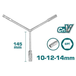 Total Επαγγελματικό ΤΑΦ Y 10-12-14mm THYSW101214
