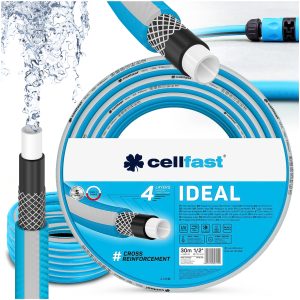 Λάστιχο ποτίσματος 1/2" 4 στρώσεων 30μετρα  IDEAL Cellfast
